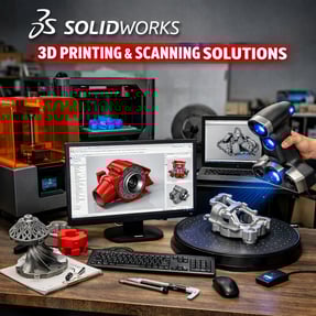 photographic SOLIDWORKS 3D Printing and Scanning Solutions
