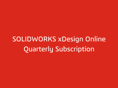 SOLIDWORKS xDesign Online Quarterly Subscription image