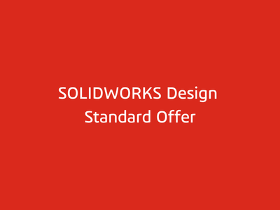SOLIDWORKS Design Standard Offer image