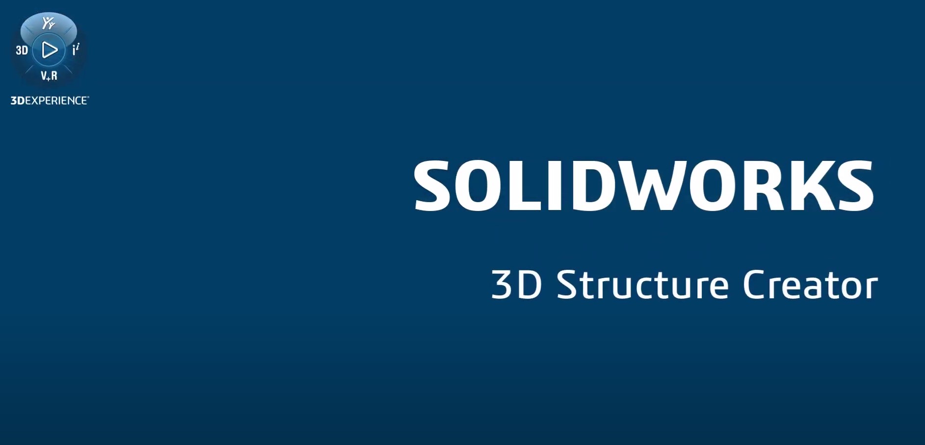 First Look - 3D Structure Creator