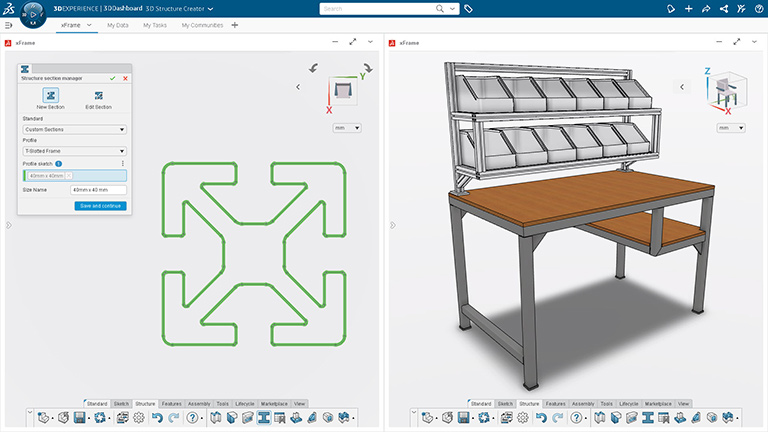 solidworks-3d-structure-creator-table